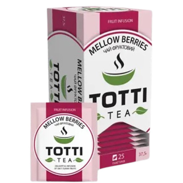 Чай фруктовий TOTTI Соковиті ягоди 2г х 25шт